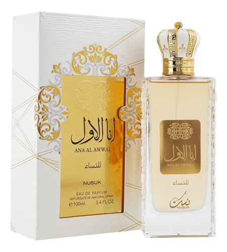 ana al awwal gold/white de nusuk – eau de parfum 100 ml ana al awwal gold/white de nusuk – eau de parfum 100 ml